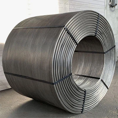 Kaltsium-räni südamikuga traat valu- ja terasetööstusele