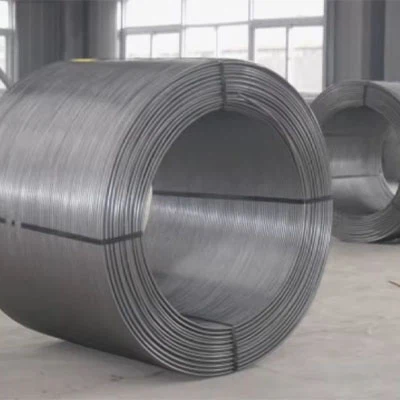 Kõrge puhtusastmega kaltsiumsilikooni südamikuga traat vähese lisandiga